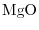 $\rm MgO$